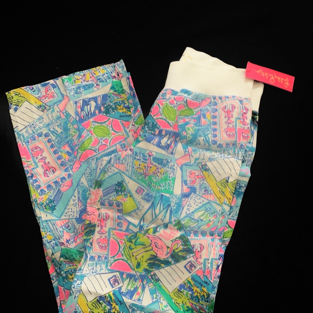 Lilly Pulitzer MEDIUM  Palazzo Beach Pants NWT - Picture 4 of 9